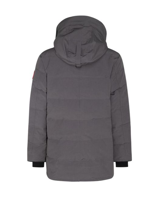Canada Goose Gray Carson Hooded Parka for men