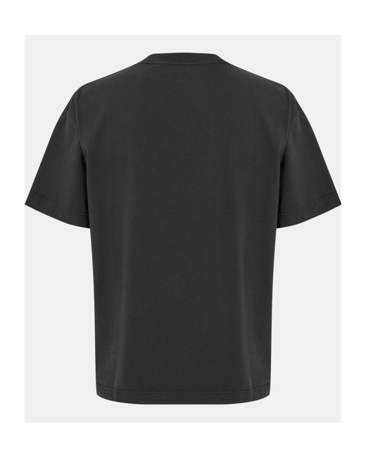 Palm Angels Black Logo Crew Neck T-Shirt for men