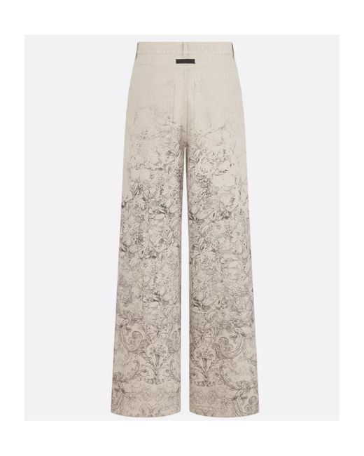 Dior Natural Flared Jeans