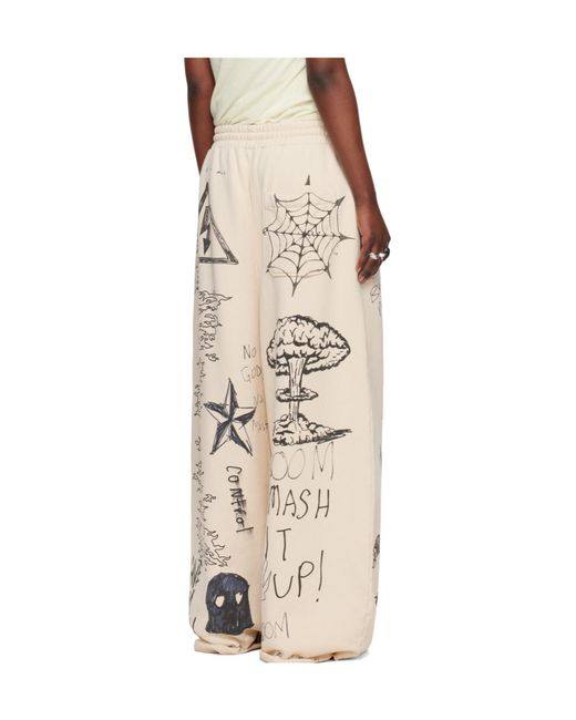 Lu'u Dan Natural Bontan Sweatpants for men