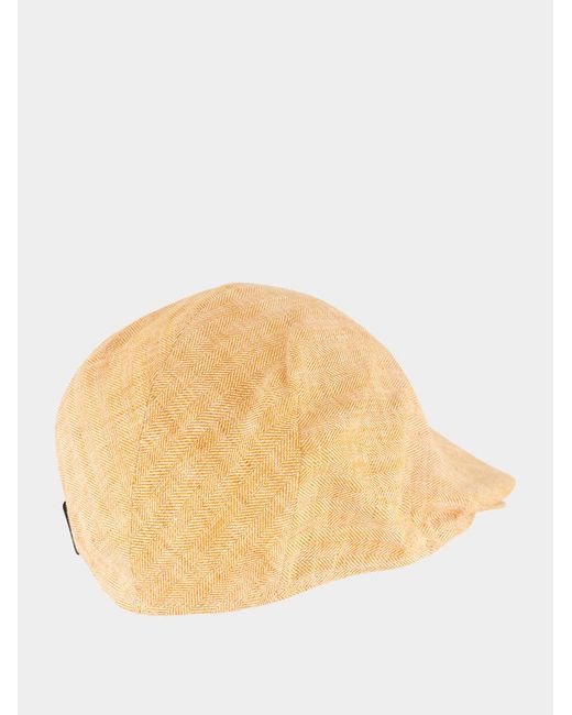 Borsalino Natural Logo Hat for men