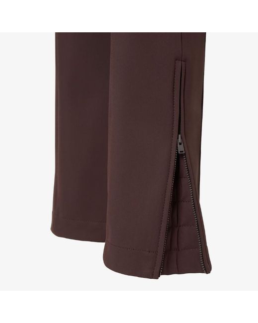 Fendi Brown Side-Zipped Flared Ski Trousers