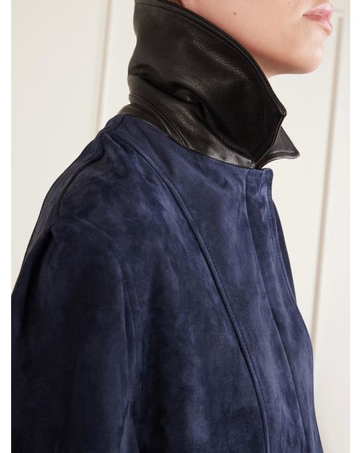 Nour Hammour Blue Long-Sleeved Jacket
