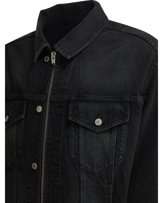 Céline Black Trucker Jacket for men