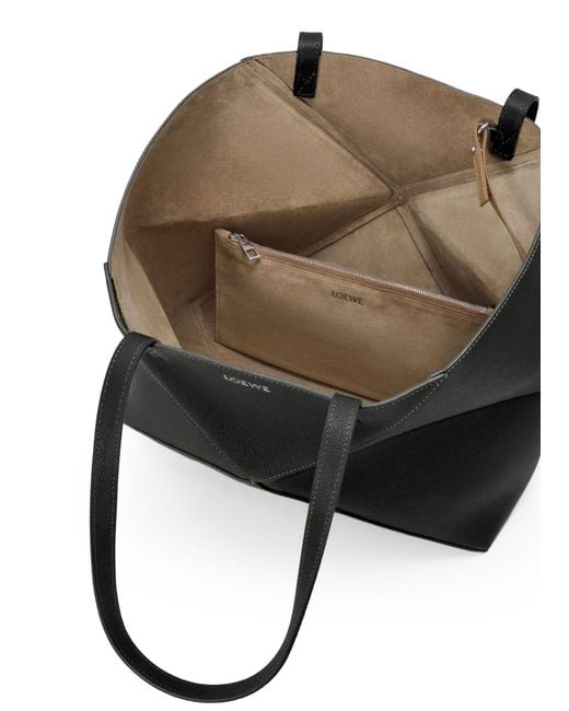 Loewe Black Medium-Sized Horizontally Folding Handbag