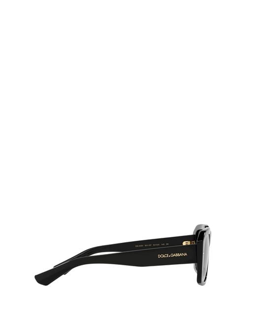 Dolce & Gabbana Black Eyewear Square Frame Sunglasses for men