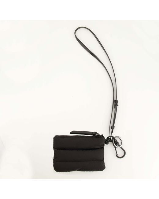 Moncler White Porte-Cartes Caradoc Noir for men