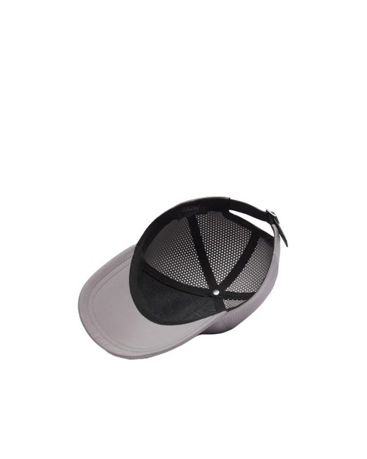 Brioni Gray Perforated Performa Baseball Hat for men