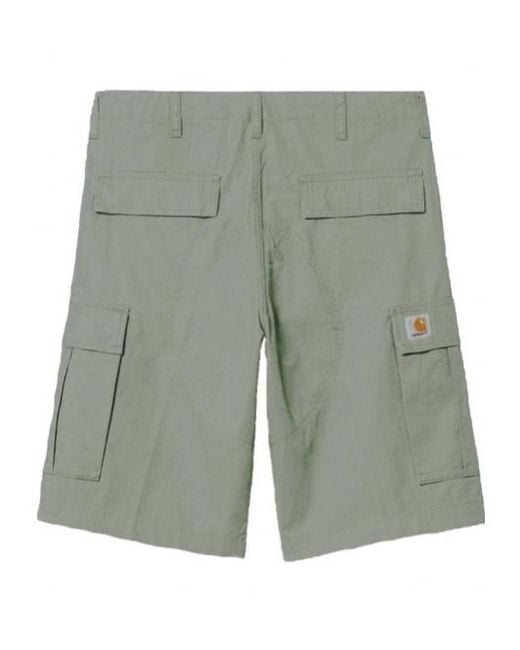 Carhartt Green Ripstop Cargo Shorts for men
