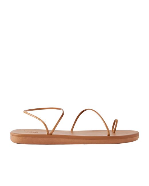 Ancient Greek Sandals Brown Leather Sandals