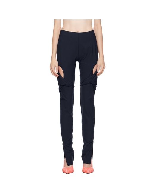 OTTOLINGER Blue Fitted Loop Trousers