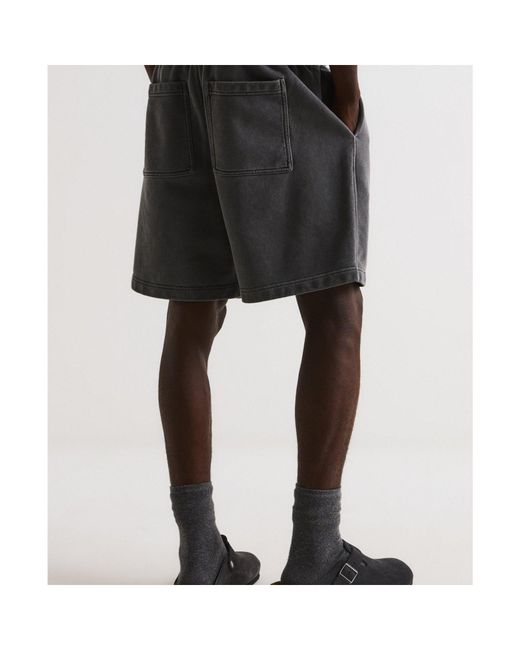 Represent Gray Loose Comfortable Shorts for men