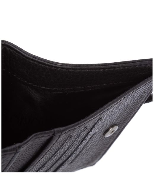 Emporio Armani Black Logo Detailed Wallet for men
