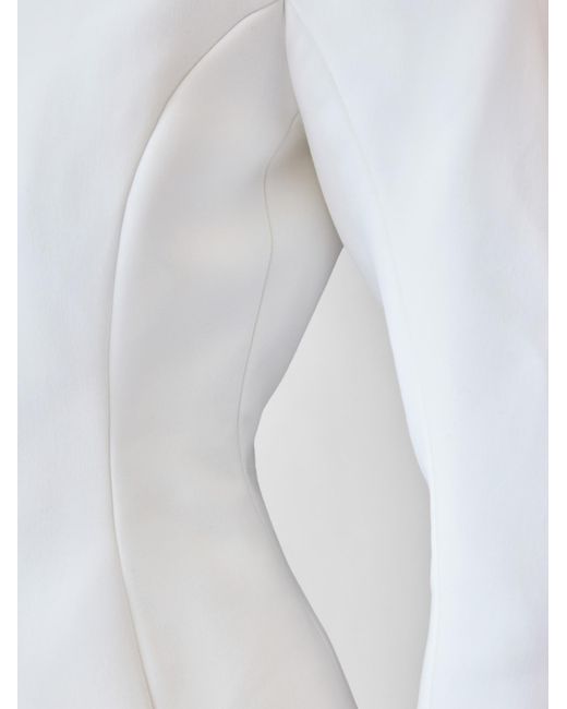 Jacquemus White Long-Sleeved Jacket