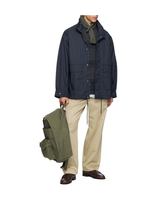 Nanamica Natural Double-Pleated Casual Pants for men