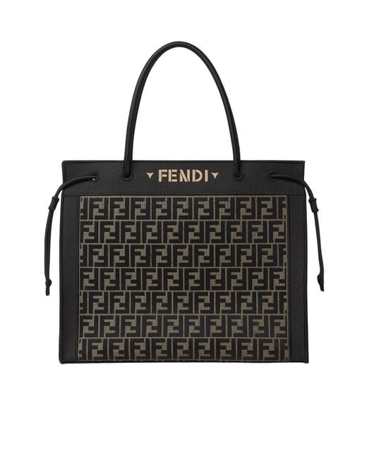 Fendi Black Magic Large Shopper Bag