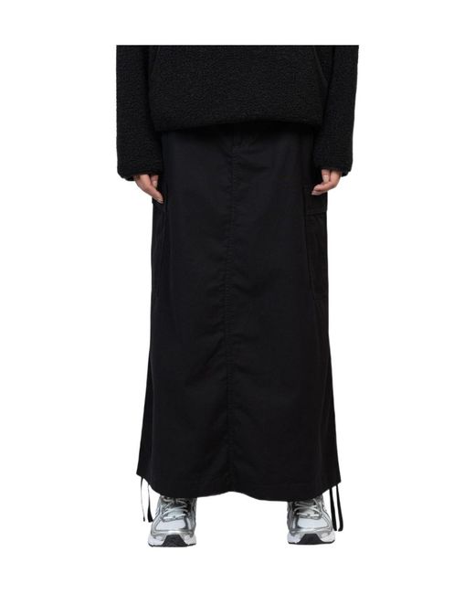 Carhartt Blue W' Maxi Cargo Skirt