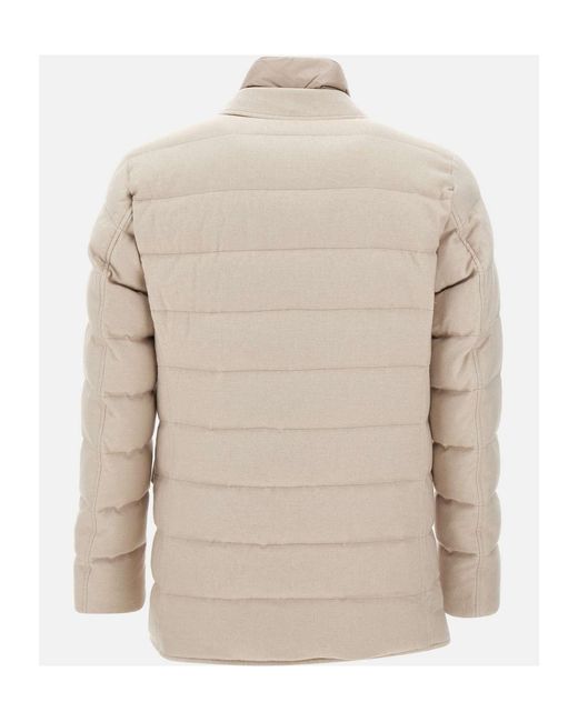 Herno Natural Quilted Jacket for men