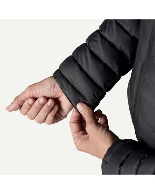 Patagonia Black Down Sweater Quilted Jacket