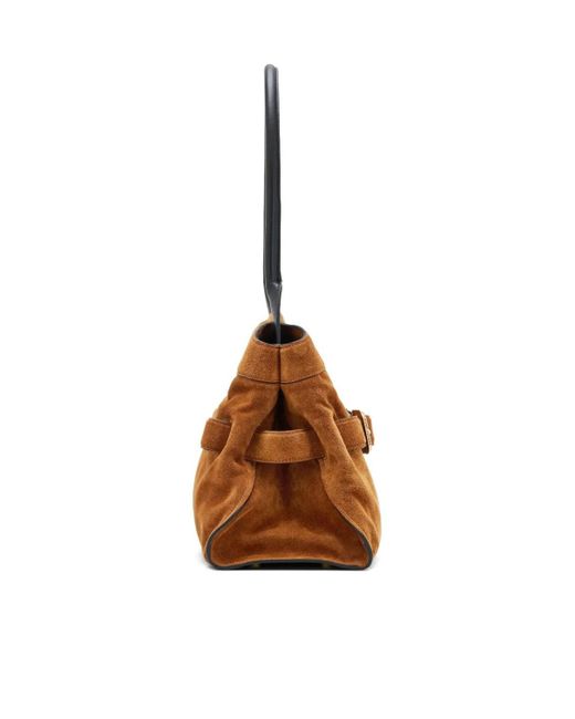 Marc Jacobs Brown The Suede Dakota Satchel