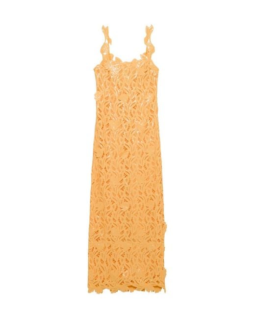 Jonathan Simkhai Metallic Marenna Embroidered Sequin Gown