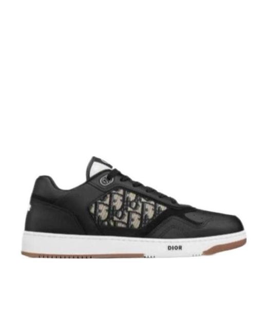 Dior Black Homme B27 Low-Top Sneakers for men