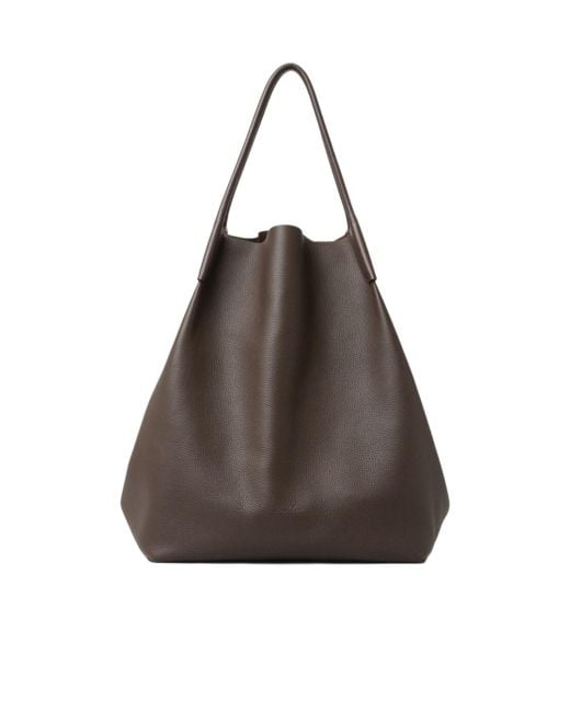 Loro Piana Brown Extra-Large Bale Hobo Bag for men