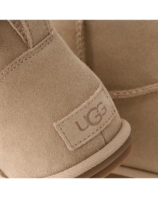 Ugg Natural Round-Toe Snow Boots