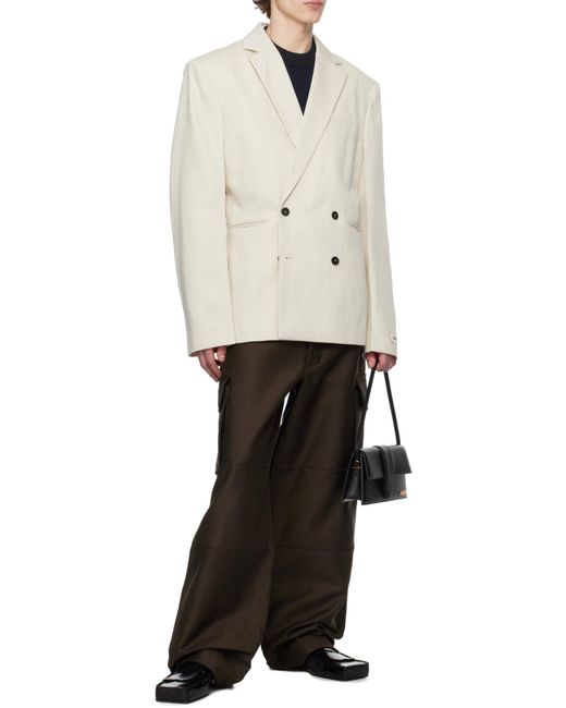 Jacquemus Natural Blazers for men