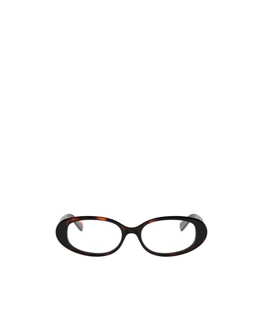 Céline White Full Frame Plain Mirror