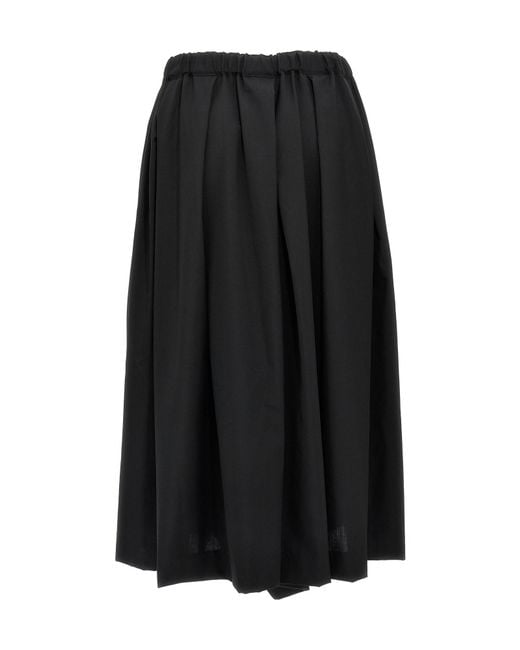 Comme des Garçons Black Wool Pants