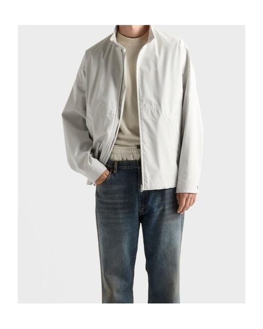 Prada White Technical Fabric Jacket for men