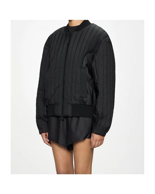 Rains Black Long-Sleeve Casual Jacket for men