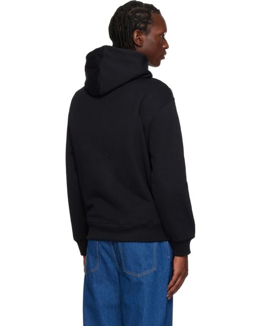 Maison Kitsuné Blue Maison Kitsuné Paris Comfort Hoodie for men