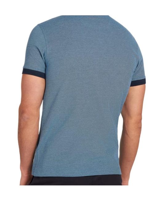 Barbour Blue Sports Polo Shirt for men