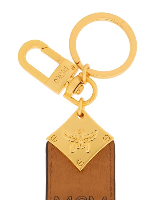 MCM Metallic Lobster Chain Key Chain for men