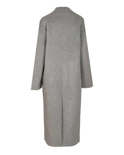 Loulou de Saison Gray Amory Double Breasted Coat