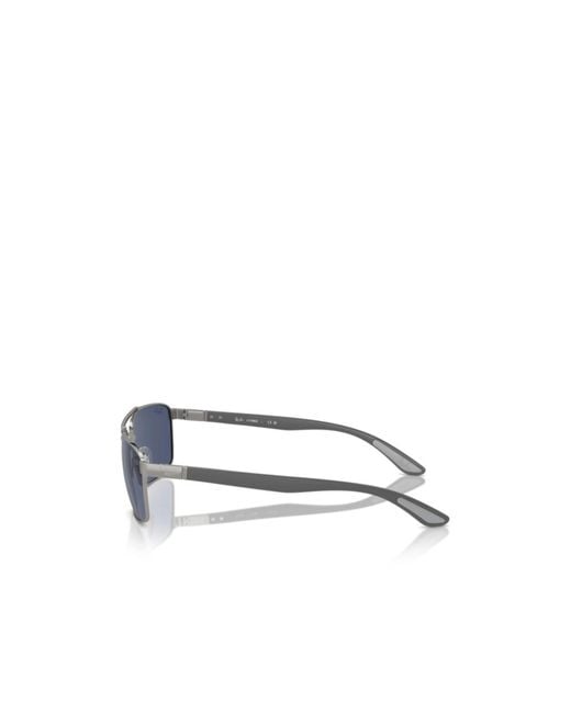 Ray-Ban Blue Geometric Sunglasses for men