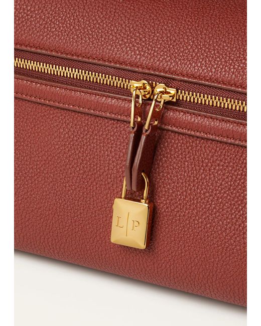 Loro Piana Red Extra Softy L29 Shoulder Bag