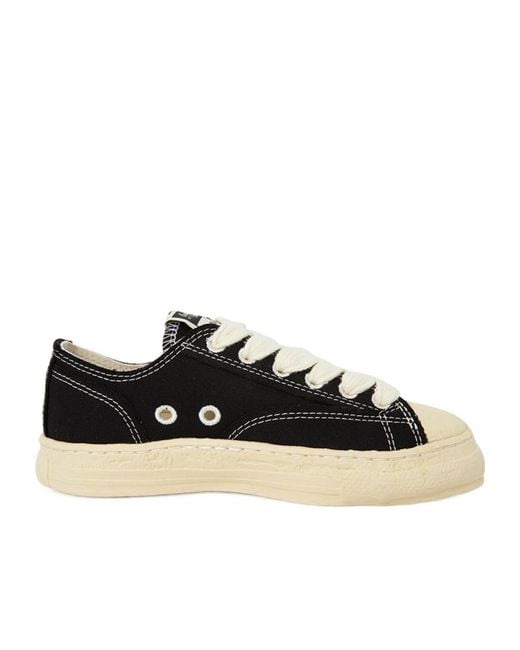 Maison Mihara Yasuhiro Black Roy Canvas Sneakers for men