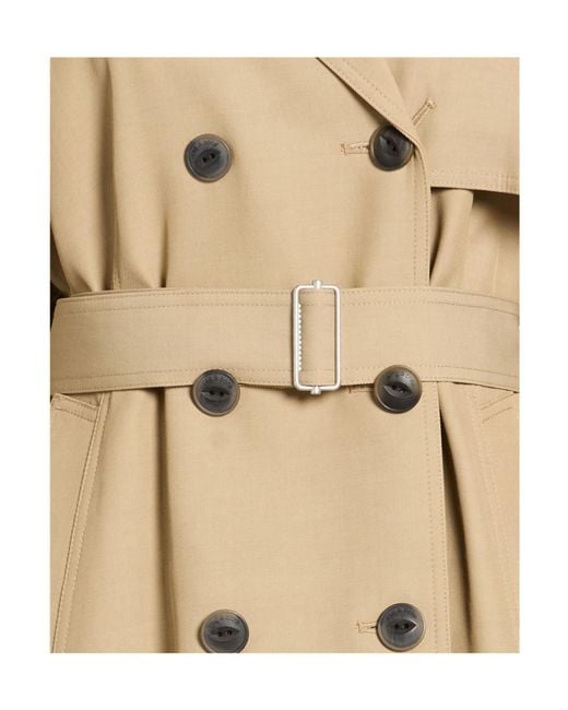 Rag & Bone Natural Double Breasted Pea Coat