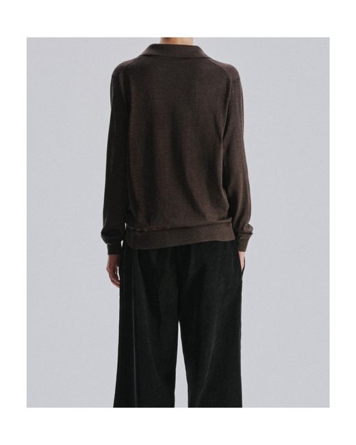 The Row Brown Pauli Top