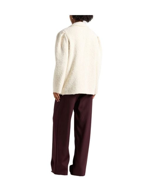 Isabel Marant Natural Single Breasted Blazers