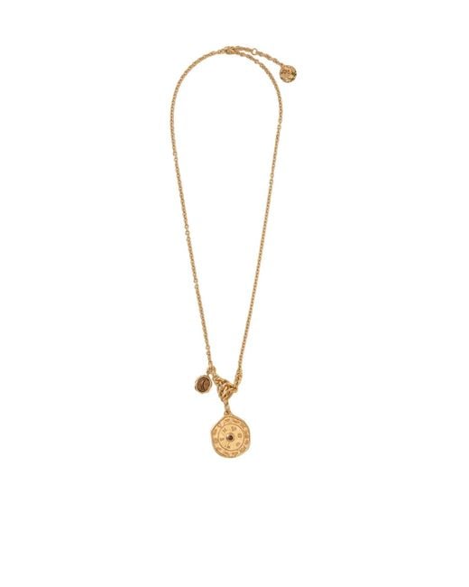 Chloé White Coin Pendant Ld62