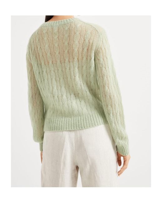 Brunello Cucinelli Multicolor Crewneck Knitted Sweater