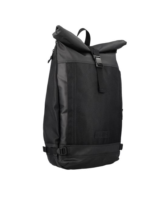 Top Open Rucksack Eastpak Roll-Top Open Backpack in Black for Men | Lyst