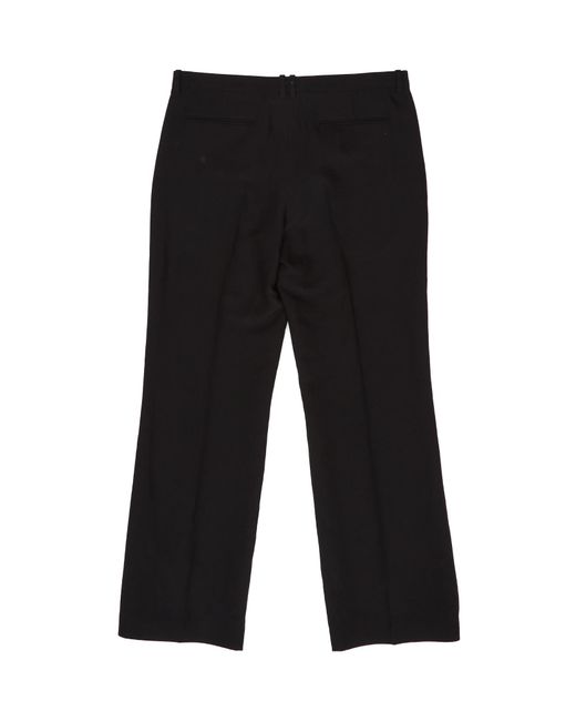 The Row Black Belt Loops Slacks for men