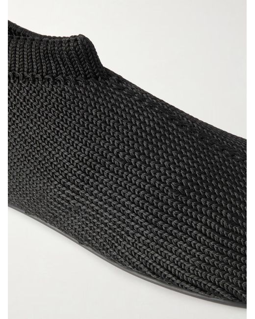 Proenza Schouler Black Knitted Flats