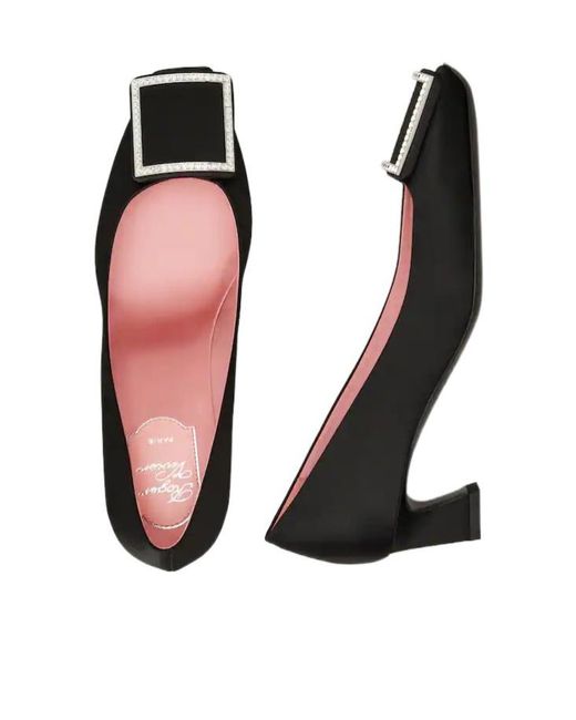Roger Vivier Black Trompette Pumps