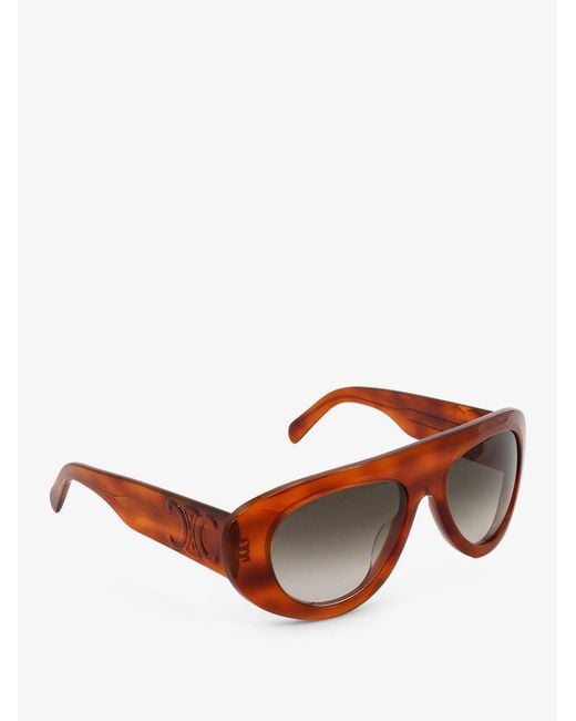 Céline Brown Triomphe Stamp 01 Sunglasses